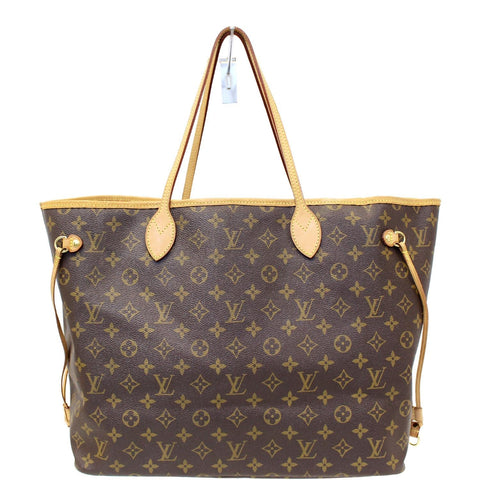 LOUIS VUITTON Neverfull GM Monogram Canvas Tote Shoulder Bag