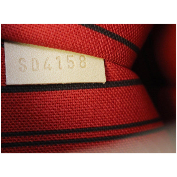 LOUIS VUITTON Pochette Wristlet Pouch Monogram Canvas Neverfull MM Brown/Red-US