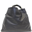 GUCCI Horsebit Large Black Leather Hobo Bag-US