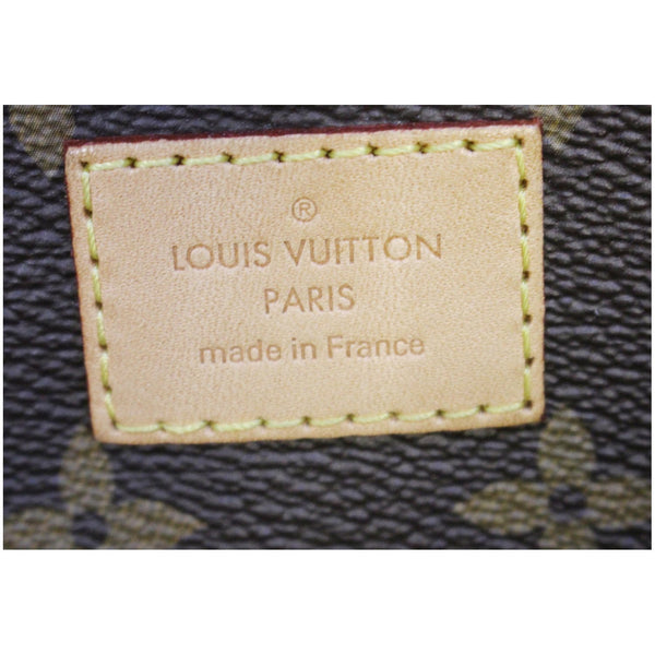 LOUIS VUITTON Melie Monogram Canvas Hobo Shoulder Bag Brown