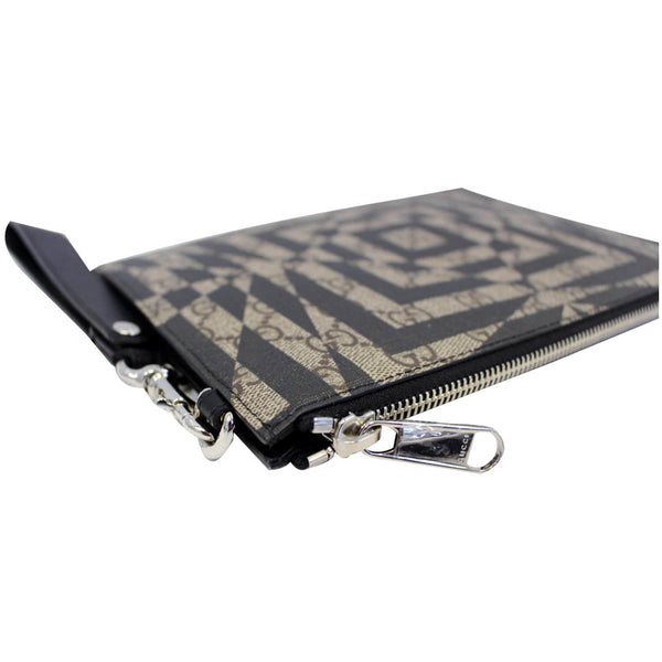 GUCCI GG Supreme Canvas Clutch Wristlet Pouch 411768-US