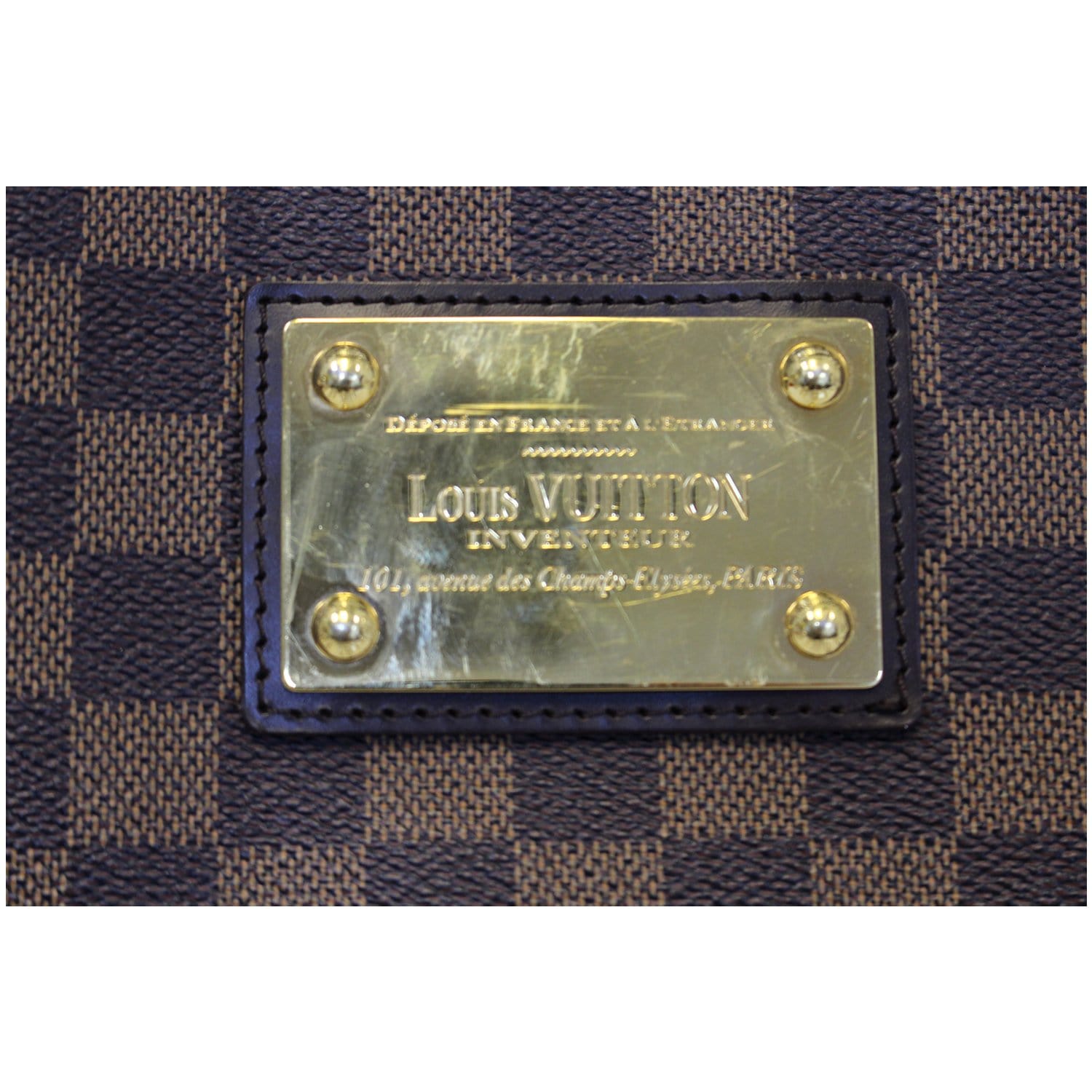 tas shoulder-bag Louis Vuitton Thames GM Damier Ebene 2011 Shoulder Bag