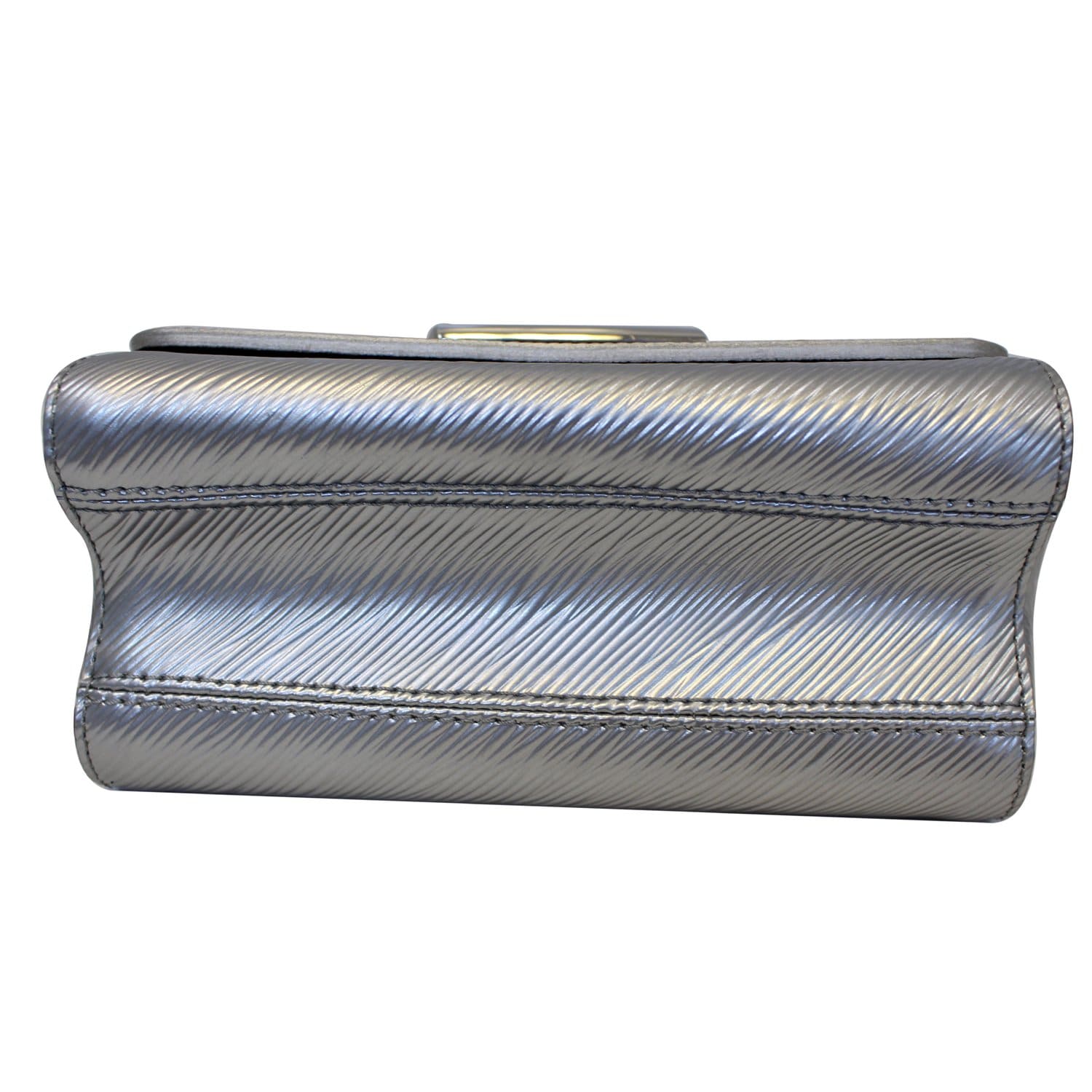 Louis Vuitton Silver Epi Leather Twist PM Bag at 1stDibs