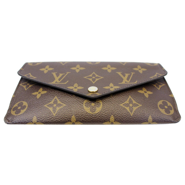 LOUIS VUITTON Jeanne Monogram Canvas Wallet Fuchsia-US