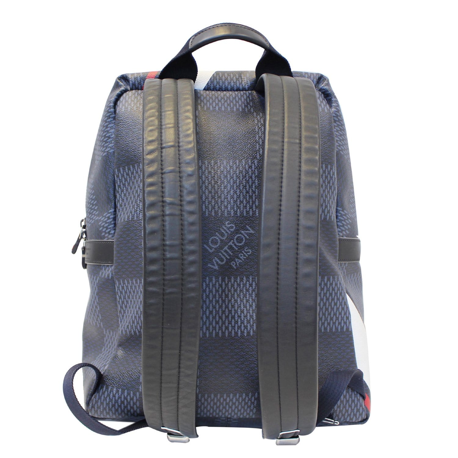 louis vuitton apollo backpack blue LOUIS VUITTON Americas Cup Apollo Latitude Damier Cobalt Backpack Blue-US