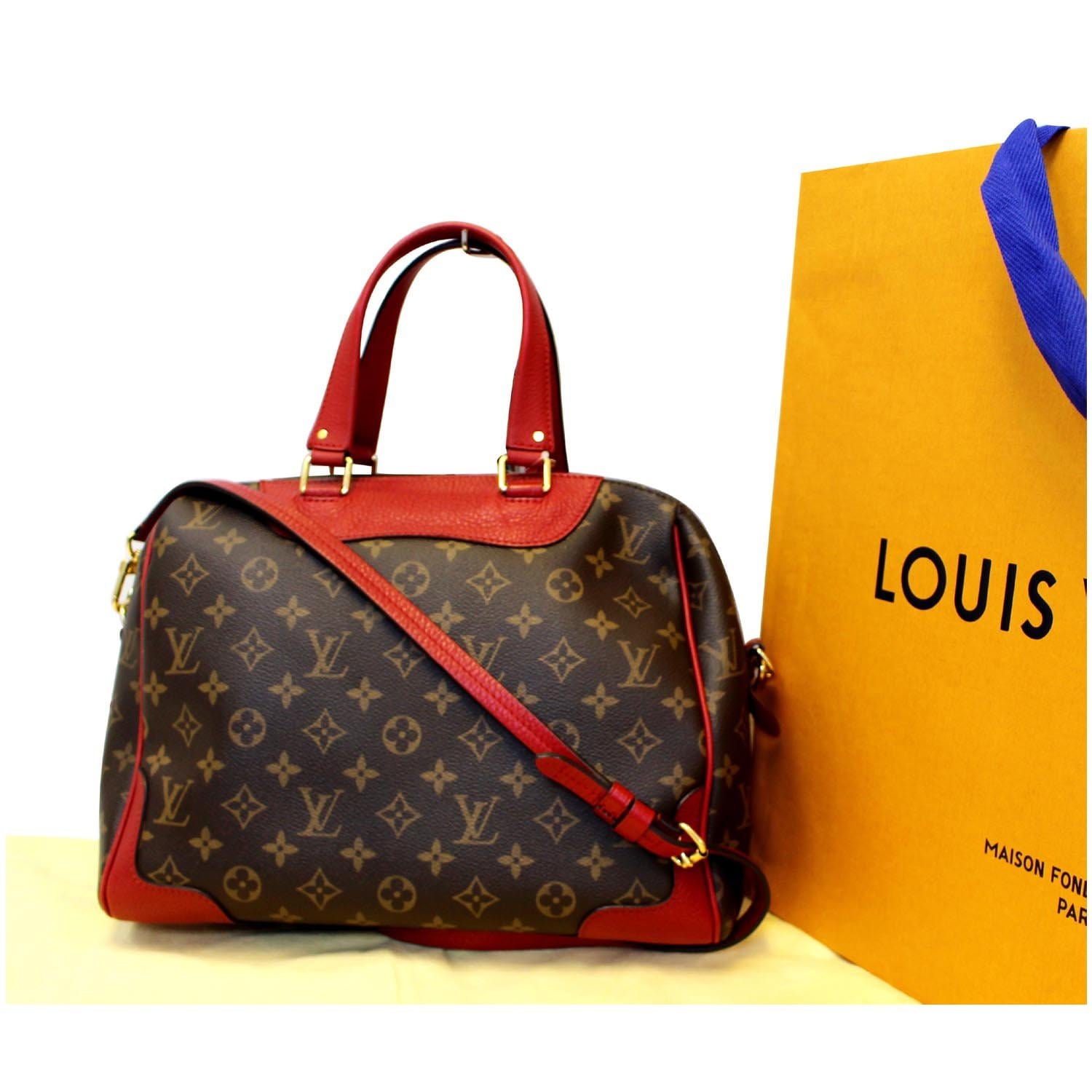 Replica Louis Vuitton M50056 Retiro Shoulder Bag Monogram Canvas For Sale