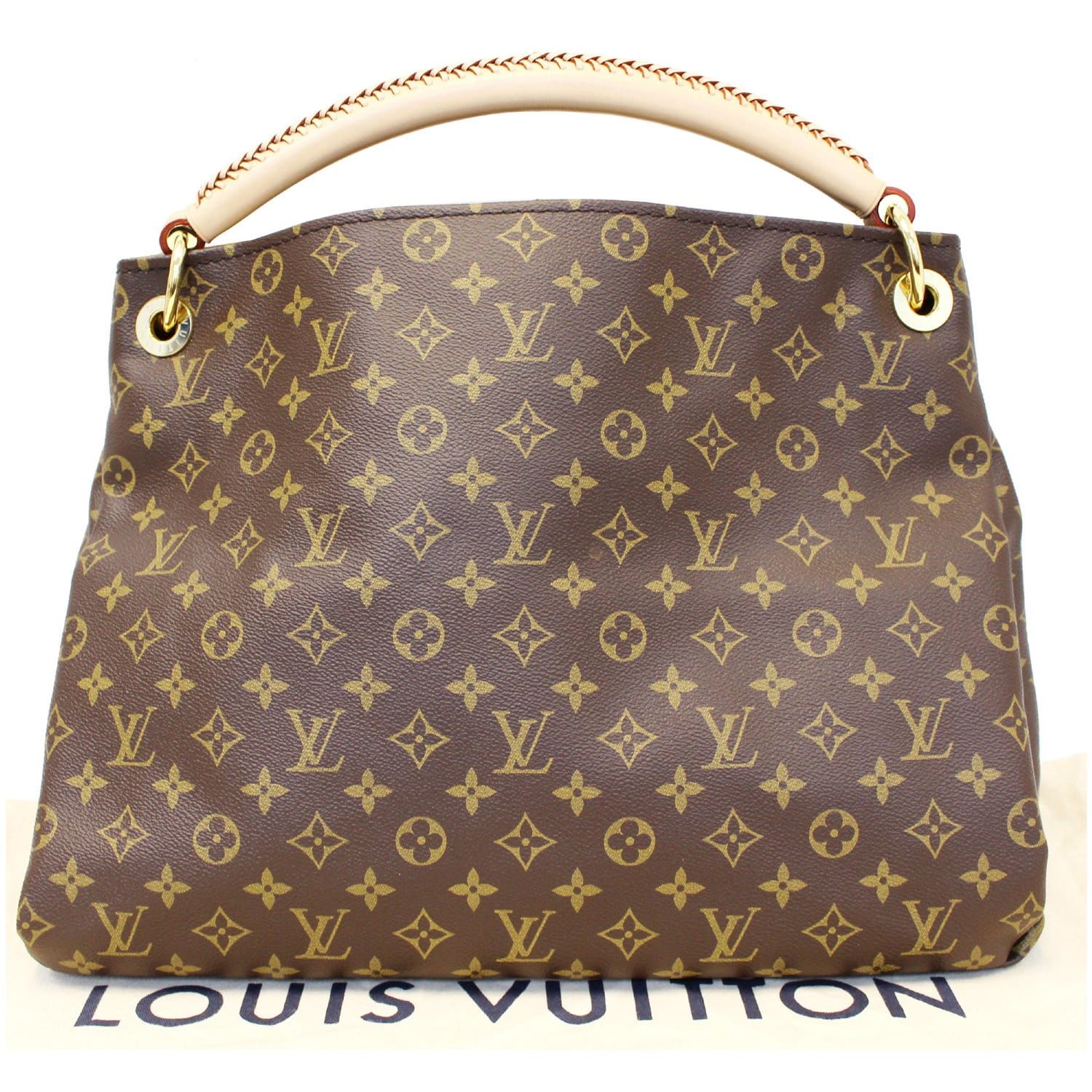 Auth Louis Vuitton Monogram Artsy MM Shoulder Bag 6E110500s"