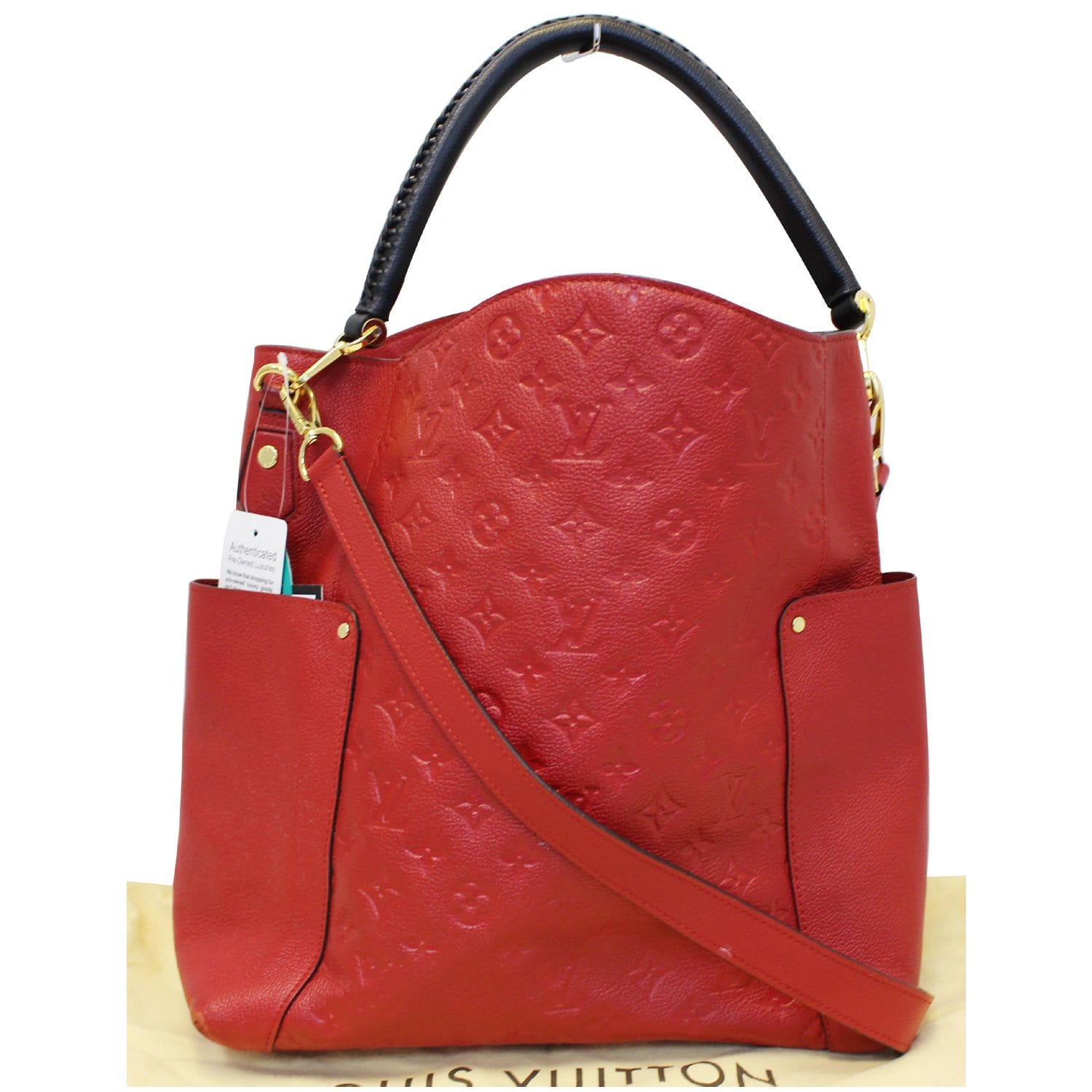 Louis Vuitton Bagatelle Hobo Monogram Empreinte Leather