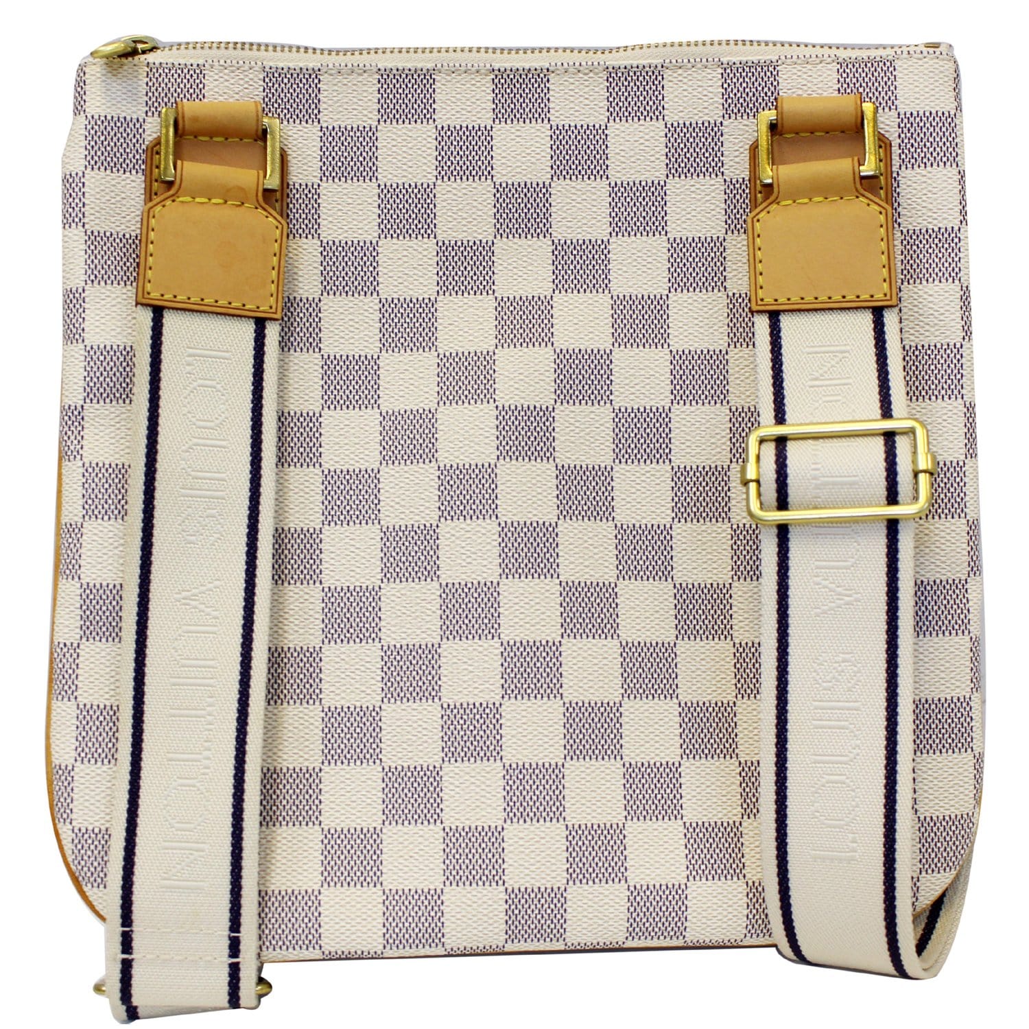 LOUIS VUITTON Damier Azur Pochette Bosphore Shoulder Bag N51112 LV