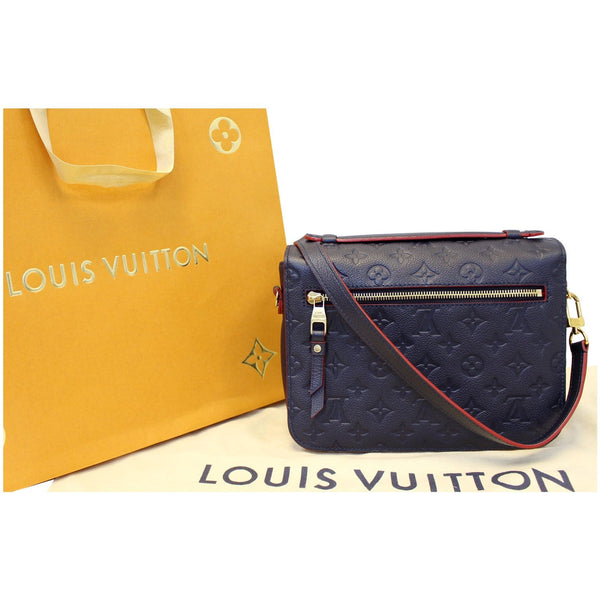 Louis Vuitton Metis Pochette Empreinte Leather Bag Front