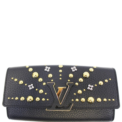 Louis Vuitton Capucines Black Taurillon Leather Wallet - 20% OFF