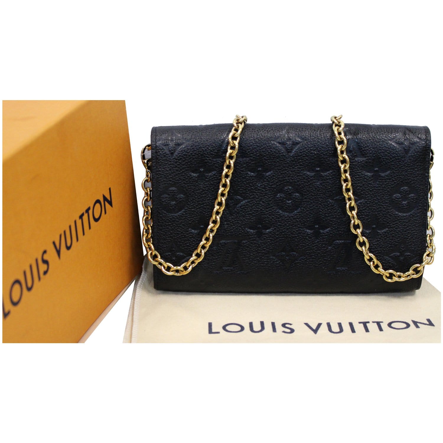 Louis Vuitton Empreinte Vavin Chain Wallet Rose Poudre