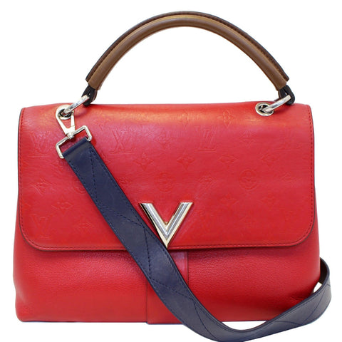 LOUIS VUITTON Very One Handle Monogram Leather Shoulder Bag Rubis - 20% OFF