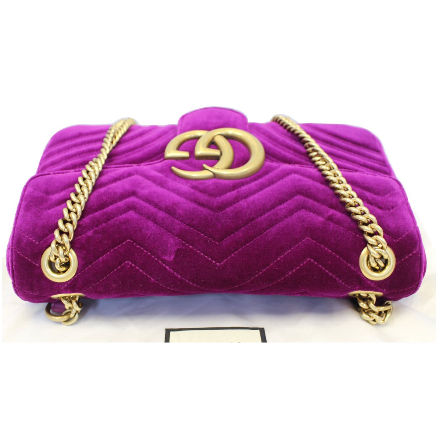 gucci purple marmont bag
