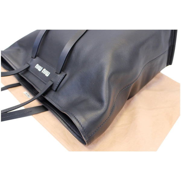 Miu Miu Patch Medium Grace Lux Tote Bag  - side view