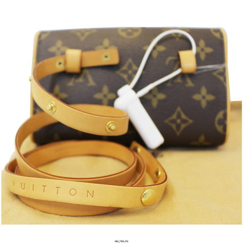 LOUIS VUITTON Pochette Florentine Monogram Canvas Waist Bag-US