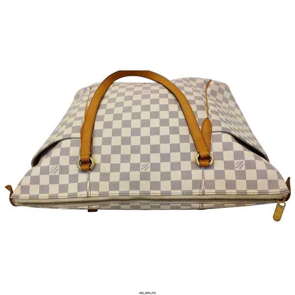 Louis Vuitton Totally GM Damier Azur Tote Bag - front view