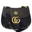 GUCCI GG Marmont Calfskin Leather Shoulder Bag 409154 Black-US