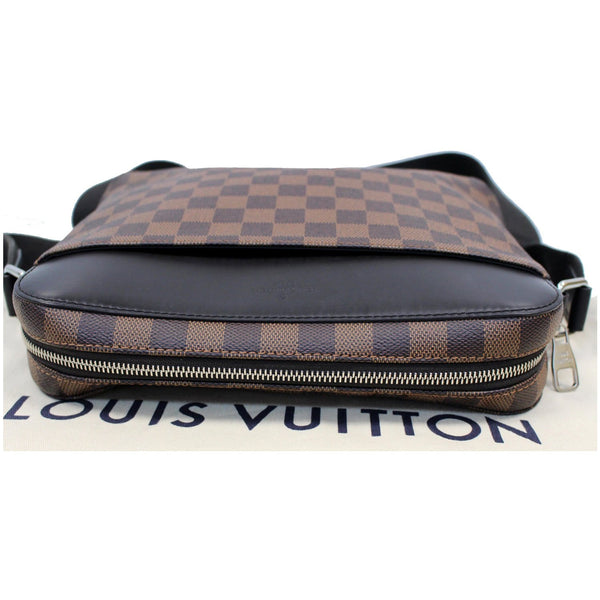Louis Vuitton Jake PM Front Zip Messenger Bag Brown