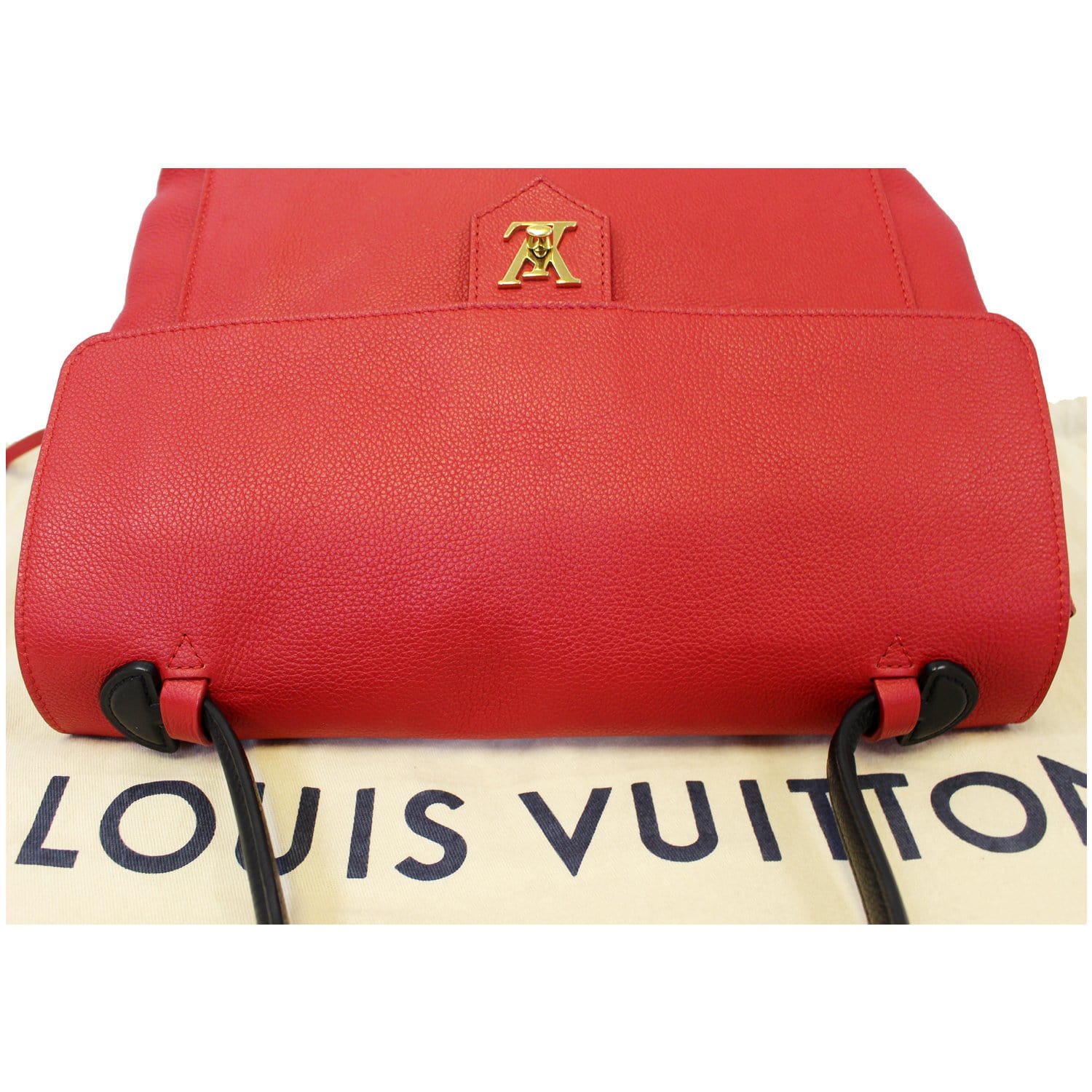 Louis Vuitton - Bag Twist Love Lock Charm Pm En Cuir Épi Rouge