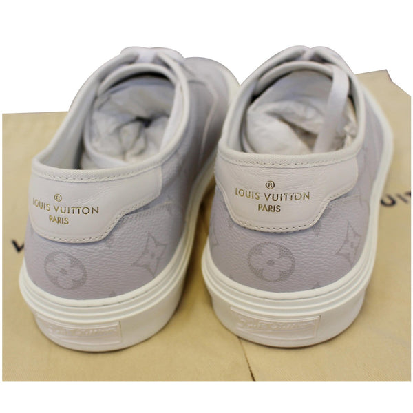 LOUIS VUITTON Trocadero Monogram Sneakers White US 9-US