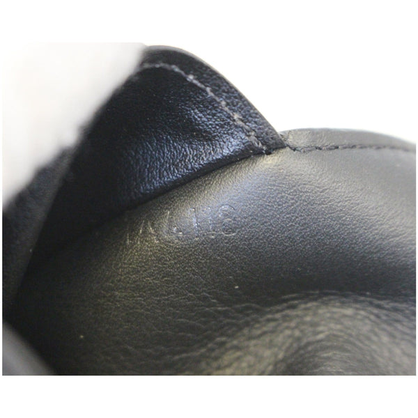 LOUIS VUITTON Brazza Monogram Leather Wallet Black