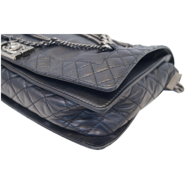 Chanel Boy Flap Bag Enchained Medium Calfskin Leather corner 