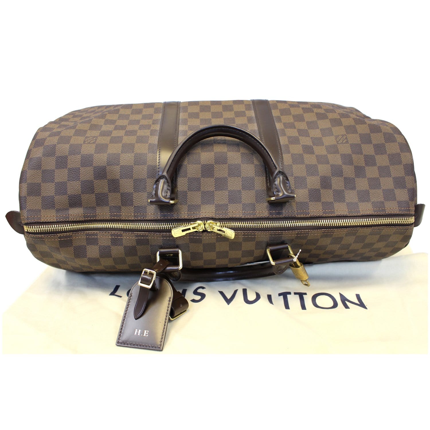 Louis Vuitton Keepall Bandoulière 50 Boston Bag(Silver)
