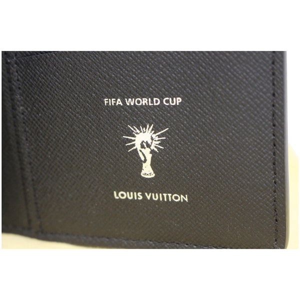 Louis Vuitton FIFA World Cup Brazza Long Wallet- lv logo