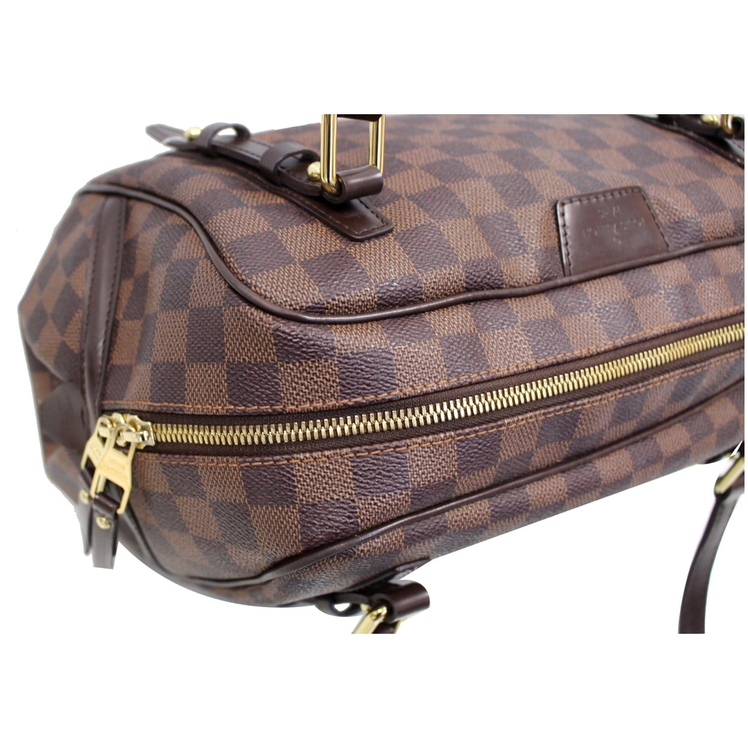 Rivington cloth handbag Louis Vuitton Brown in Cloth - 30482703