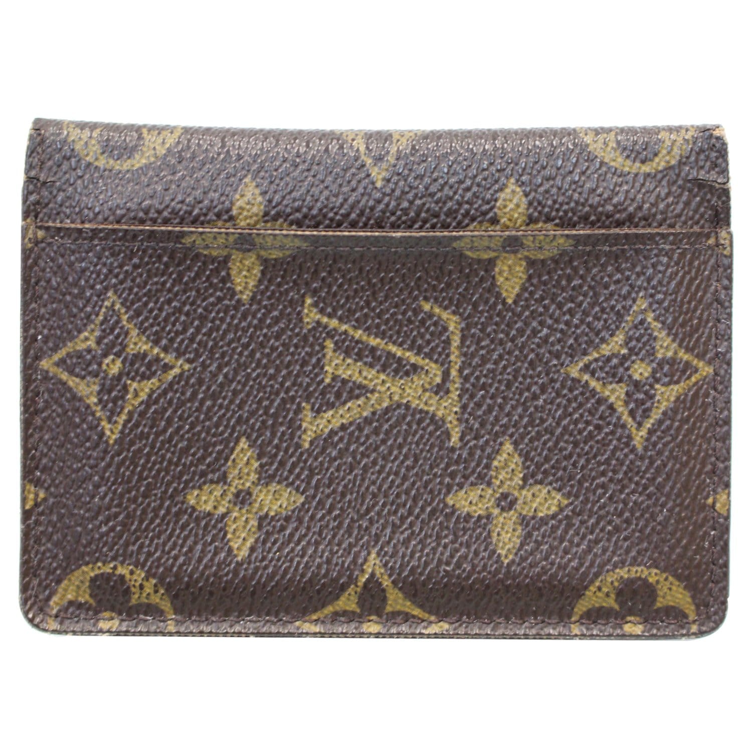 Louis Vuitton - Pocket Organiser Wallet - Monogram Canvas - Brown - Men - Luxury