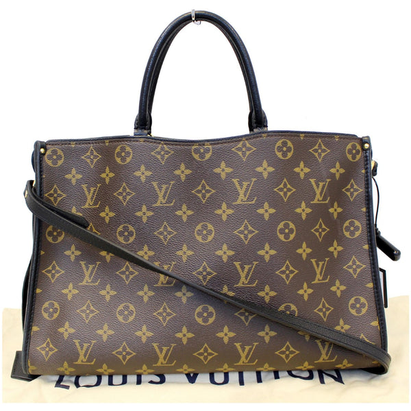 LOUIS VUITTON Popincourt MM Monogram Canvas Shoulder Bag Brown/Noir-US