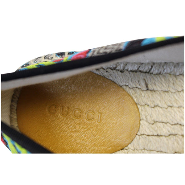 Gucci Flat Embroidered Blind For Love Multicolor - interior