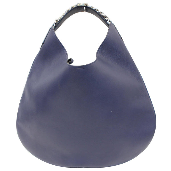 Givenchy Hobo Bag Infinity Medium Leather Blue - strap