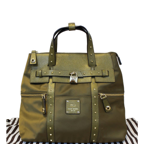 Henri Bendel Jetsetter Snake Convertible Backpack