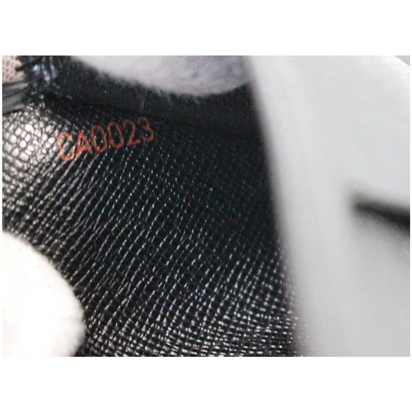 LOUIS VUITTON Brazza Long Epi Wallet Black