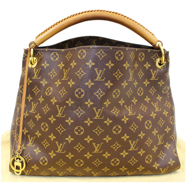 LOUIS VUITTON Artsy MM Monogram Canvas Shoulder Bag Brown-US