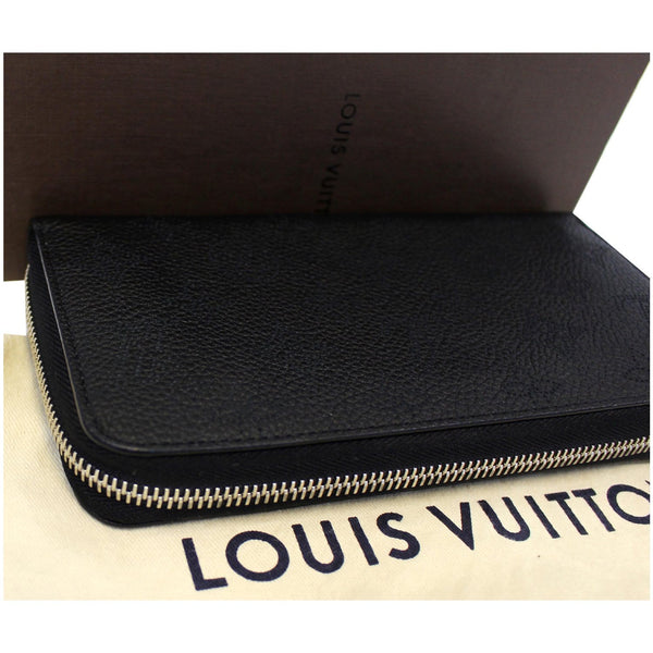 LOUIS VUITTON Mahina Noir Zippy Wallet Noir Black-US