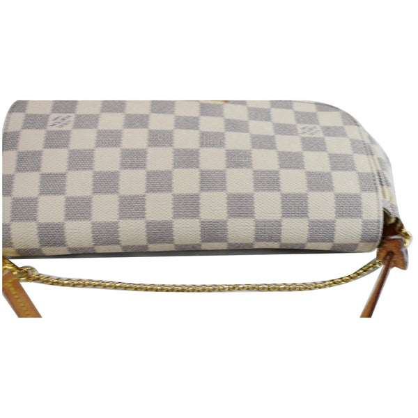 Louis Vuitton Favorite MM Damier Azur bag front view