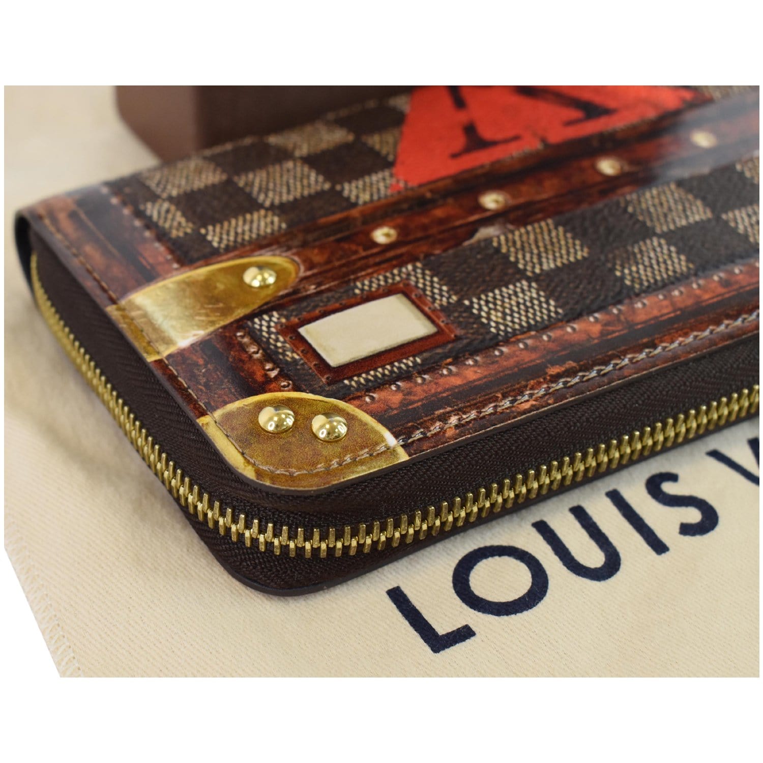 Louis vuitton long wallet black, Like new just the