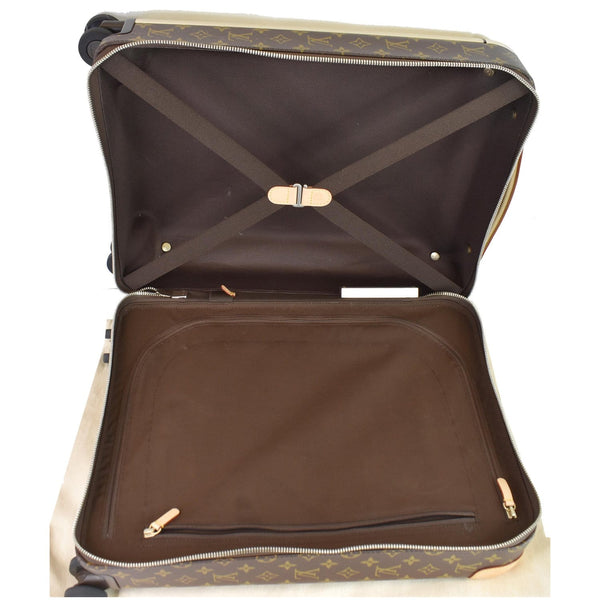 LOUIS VUITTON Horizon 50 Monogram Canvas Rolling Suitcase Brown