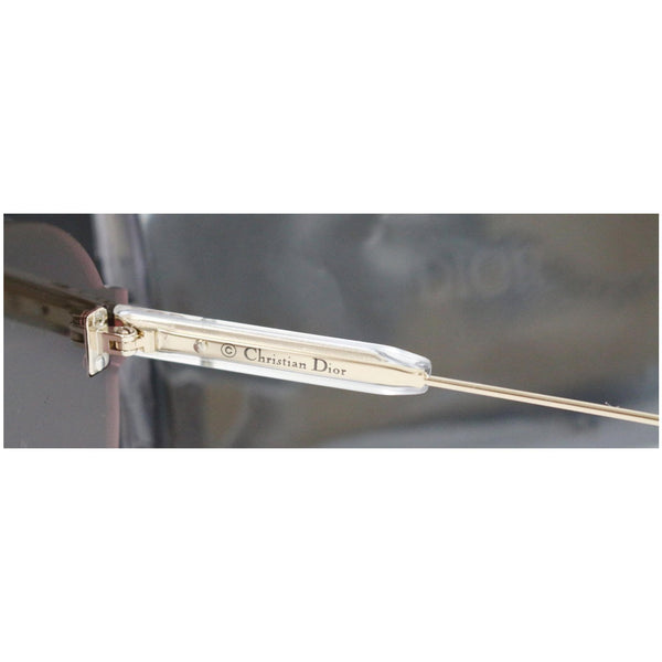 CHRISTIAN DIOR QUAKE3S 0LHF/U1 Opal Burgundy Sunglasses Pink Lens