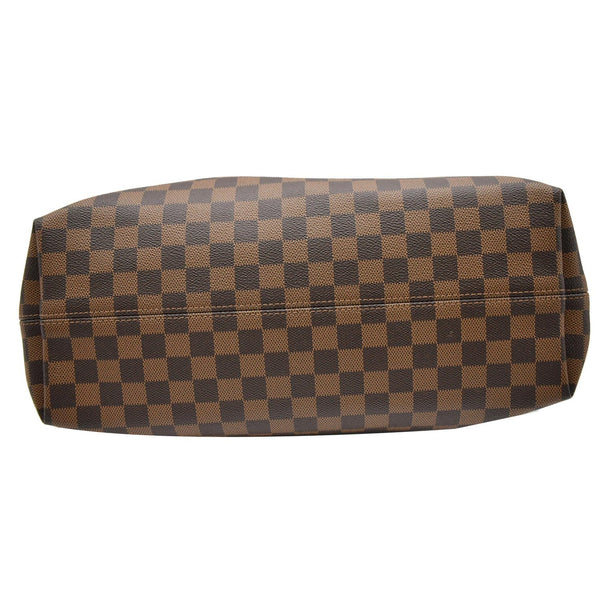 LOUIS VUITTON Graceful MM Damier Ebene Shoulder Bag Brown