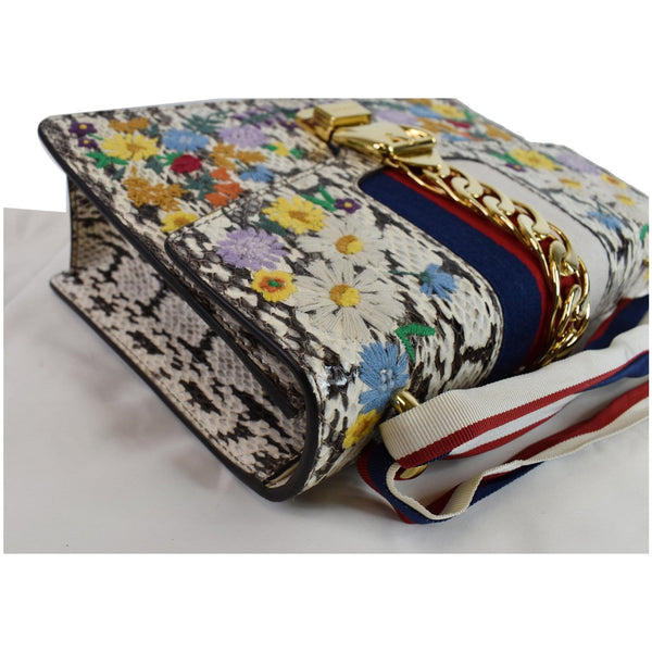 Gucci Small Sylvie Floral Embroidered handbag