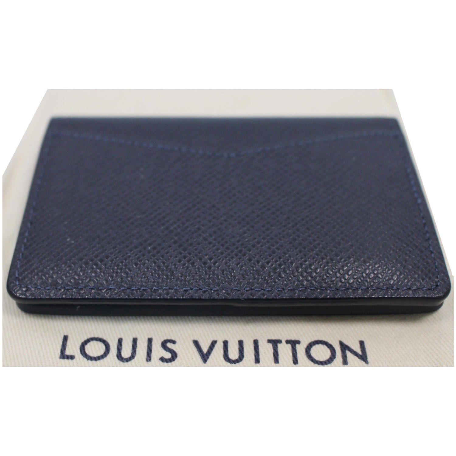 LOUIS VUITTON Louis Vuitton Organizer Dupoche FIFA Collaboration Card Case  M81732 Taurillon Leather Black White World Cup 2022