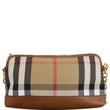 BURBERRY Abingdon Derby House Check Leather Crossbody Bag