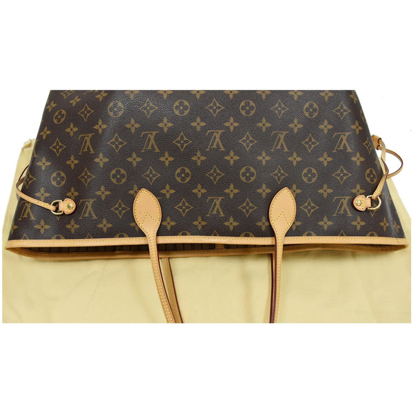 Louis Vuitton Neverfull GM Monogram Canvas Shoulder Bag - front view