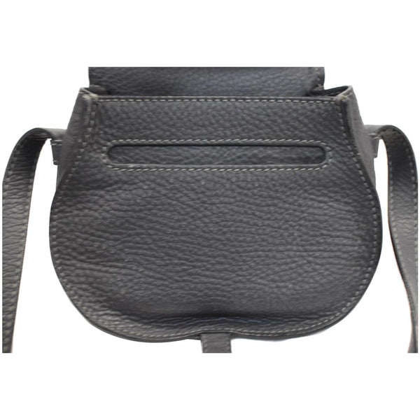 Chloe Mini Marcie Leather Crossbody Bag Black design