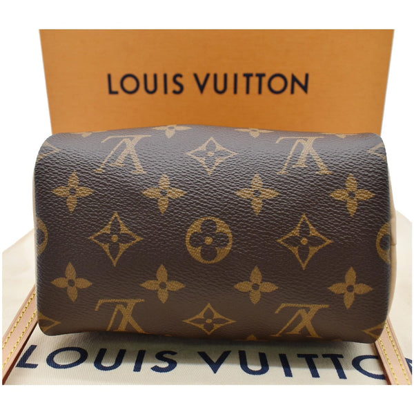 Louis Vuitton Nano Speedy Monogram Canvas Crossbody Bag
