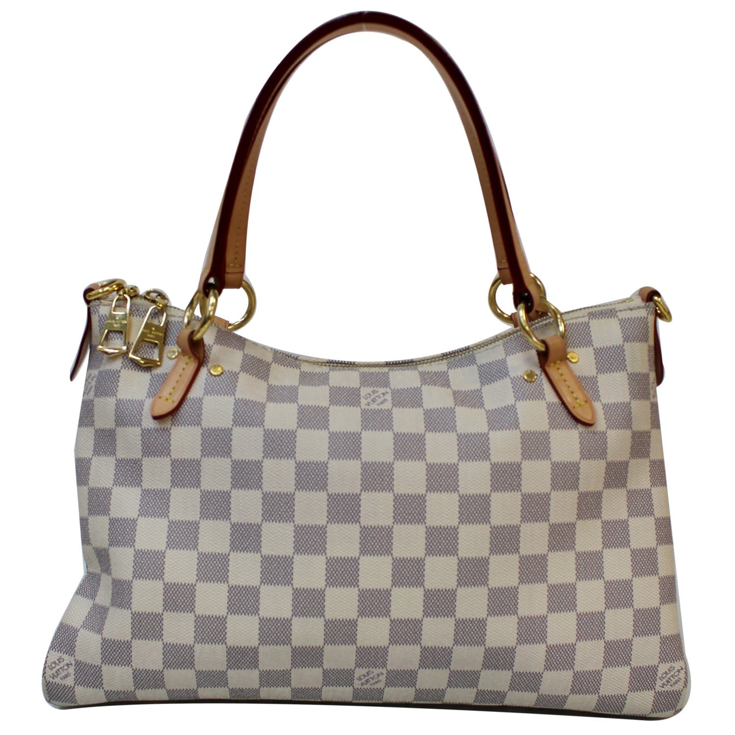 Louis Vuitton Lymington Damier Azur Shoulder Bag White
